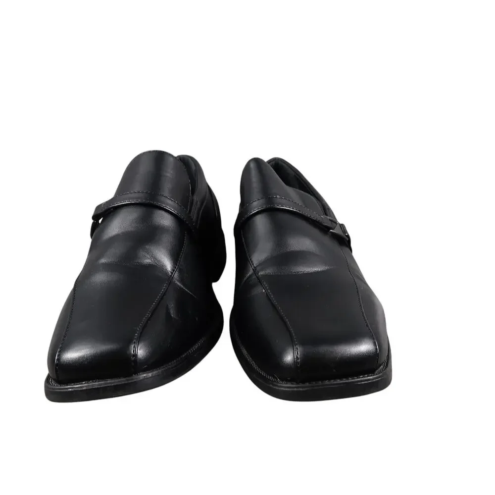 Perry Ellis Shoes Big Kids 6 Lucas Loafers Dress Slip On Formal Classic Black